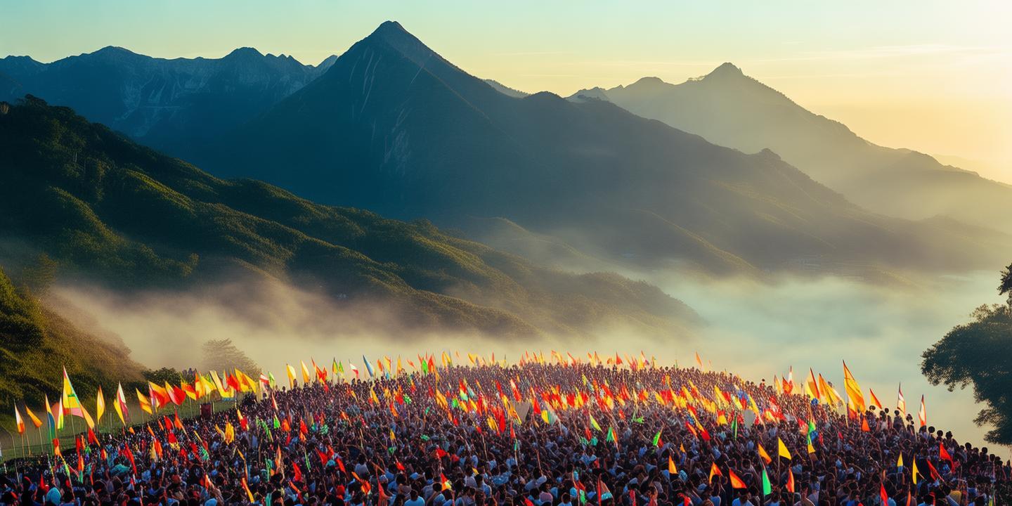 国际马拉松赛开跑，中外万名选手共赏崀山美景