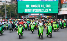 大祥区共享电单车全面覆盖，骑行卡用户突破10万，绿色出行新风尚