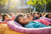 洞口县“午休躺睡工程”全面覆盖小学，1.2万学生告别趴桌午休，享受舒适午休时光