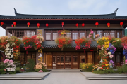 湖南十大网红民宿“云上绣房”：隆回花瑶挑花主题，带你领略传统与现代的完美融合