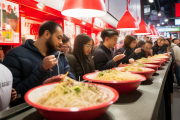 邵阳米粉全球连锁品牌启动，纽约首店盛大开业，日销千碗，掀起全球美食风暴